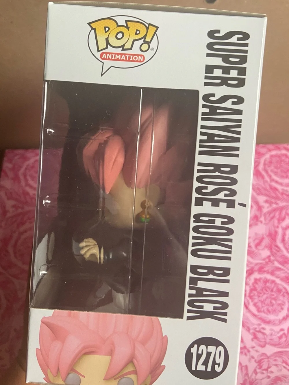 Funko Pop! Dragon Ball Super Super Saiyan Rosé Goku Black - Pink & Black